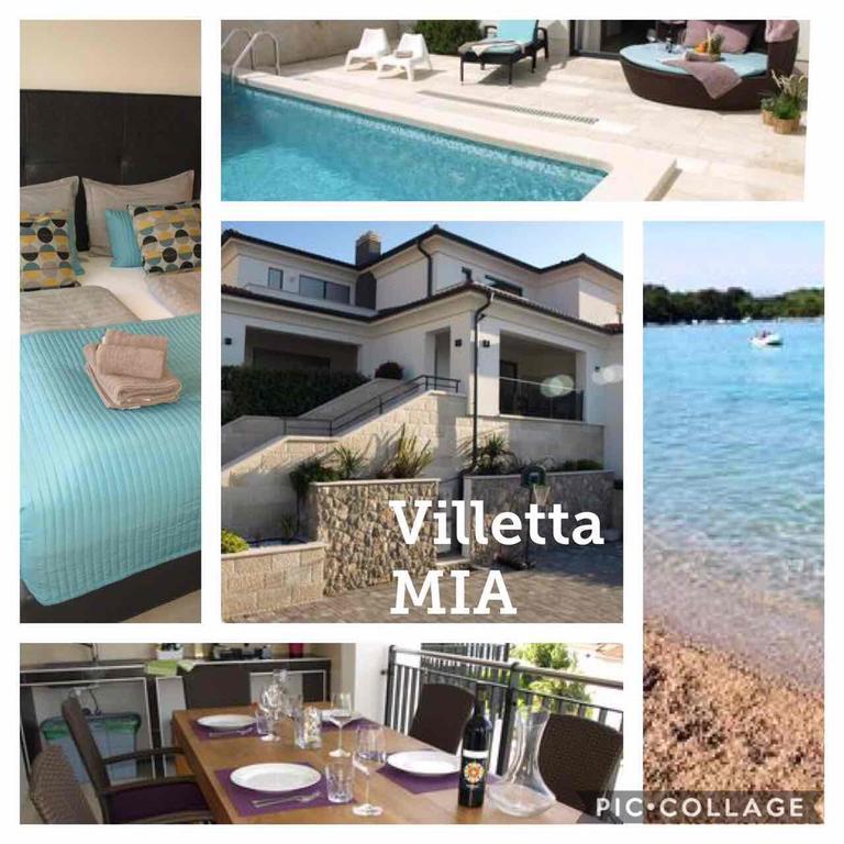 Villetta Mia Njivice Bagian luar foto